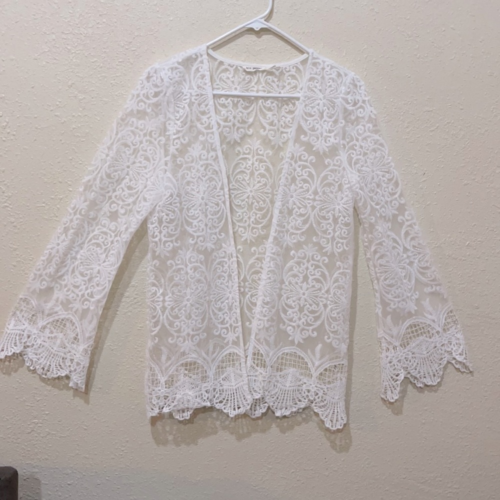 Lace cardigan size M
